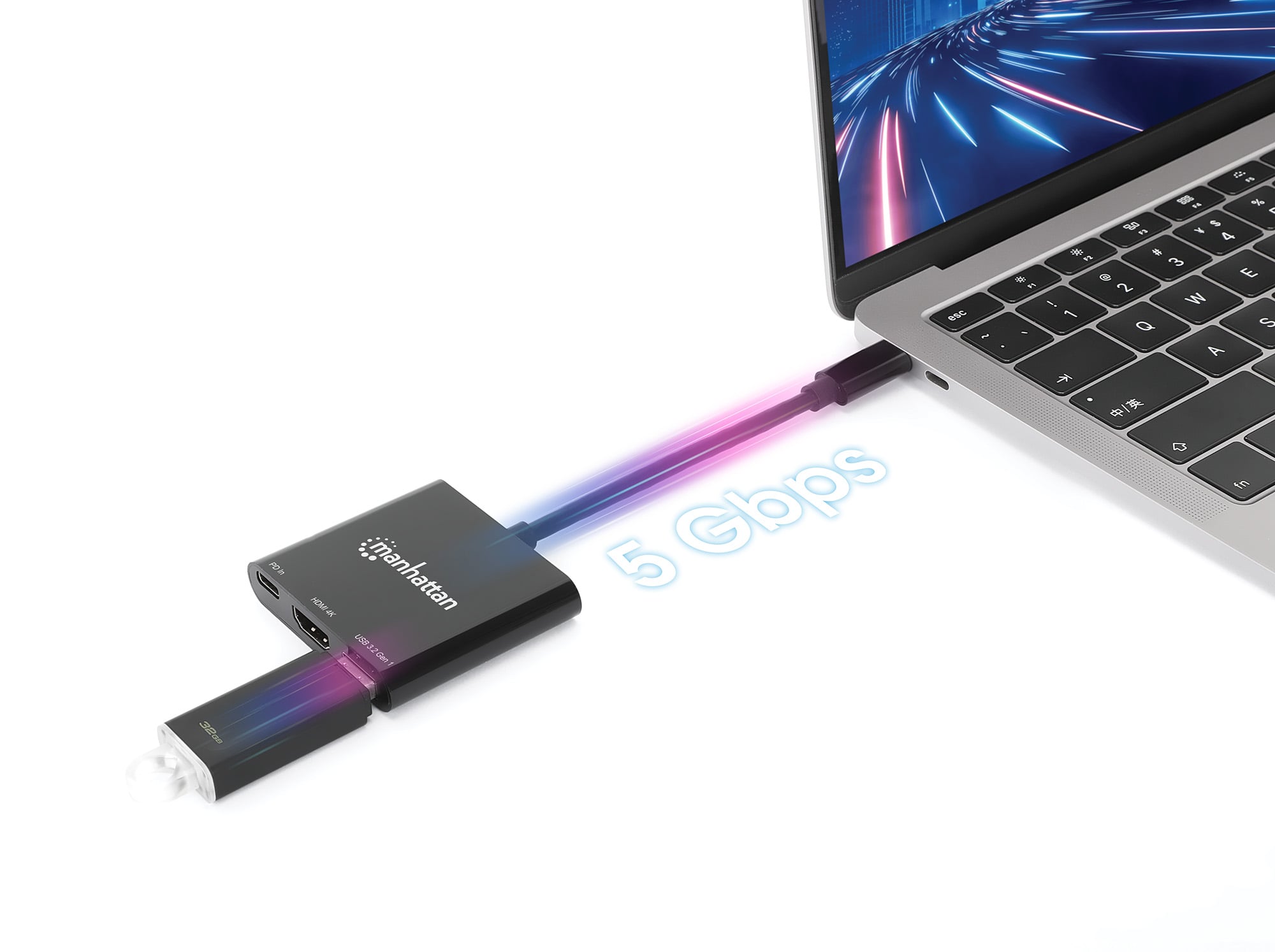 Docking Station USB-C™ a HDMI 3-in-1 con Power Delivery - Miniatura 6