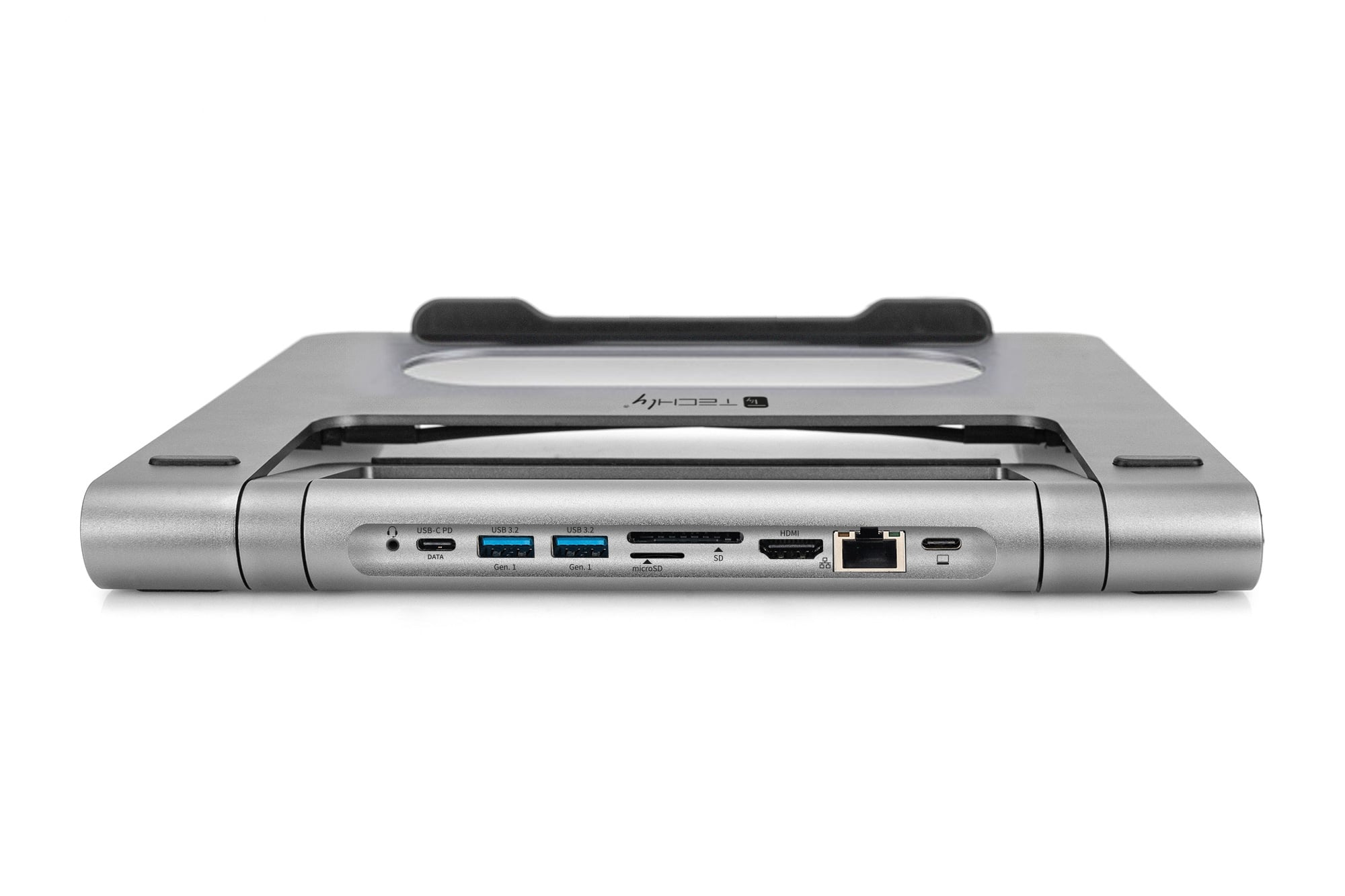 Docking Station USB-C™ 9 in 1 Hub USB3.1 Stand per Notebook Pieghevole - Miniatura 7
