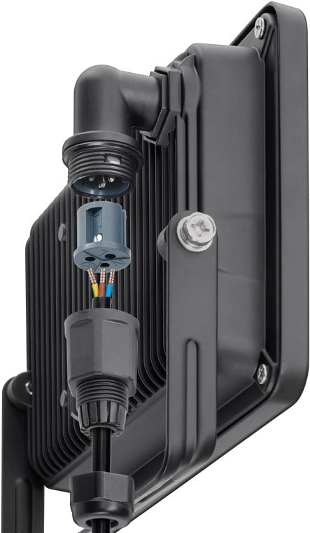 Faretto LED da Esterno con Rilevatore di Movimento PIR 30W - Miniatura 7
