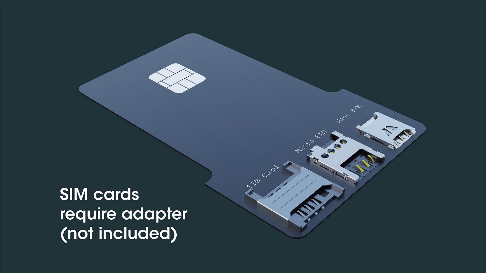 Lettore di Schede Smart SIM Desktop Nero - Miniatura 7