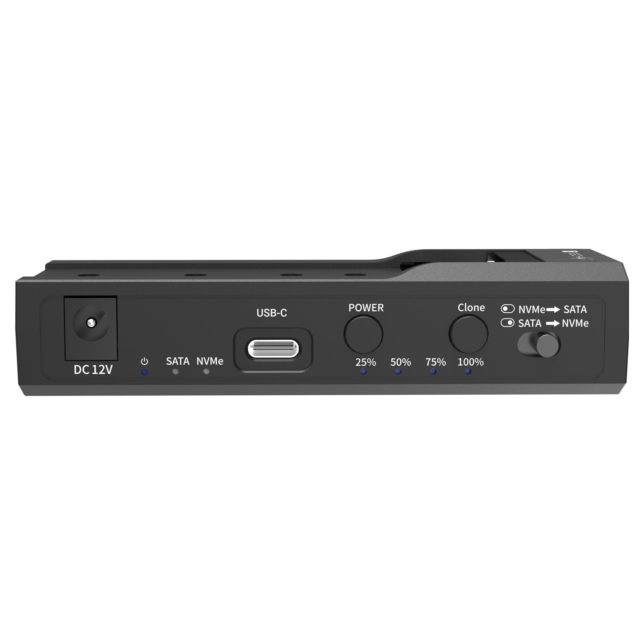 Adattatore/Duplicatore per HDD/SSD SATA da 2,5”/3,5” e SSD NVME M.2 - Miniatura 7