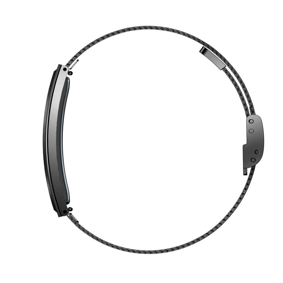 Bracciale Smart Fitness Bluetooth 5.3, Nero - Miniatura 7