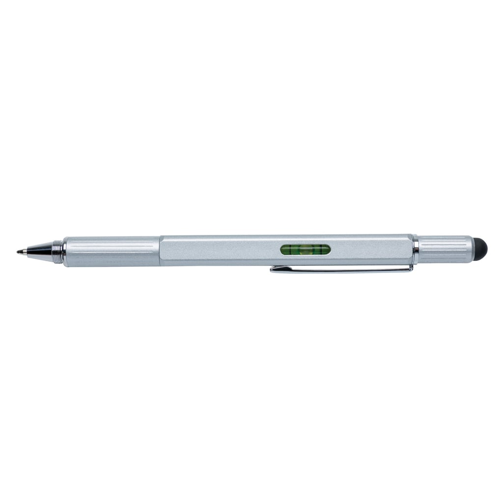 Penna a Sfera Multifunzione 5 in 1 con Cacciavite Bolla e Righello - Miniatura 7