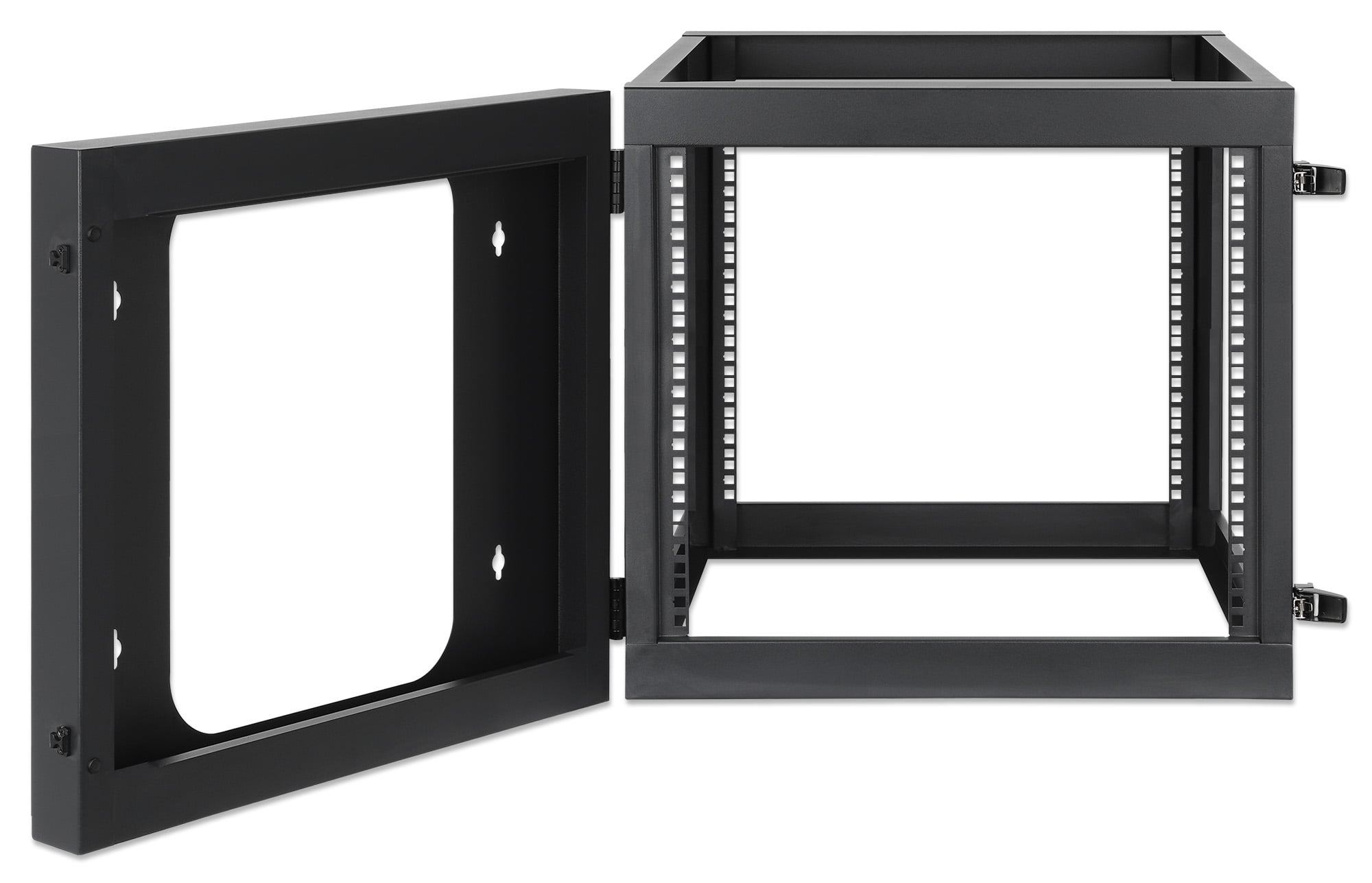 Armadio a Muro 19'' Open Frame 4 Montanti 9U - Miniatura 7