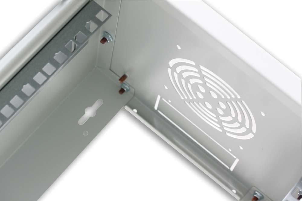 Armadio Rack 10'' a muro 9 unità Grigio prof. 300 mm - Miniatura 7