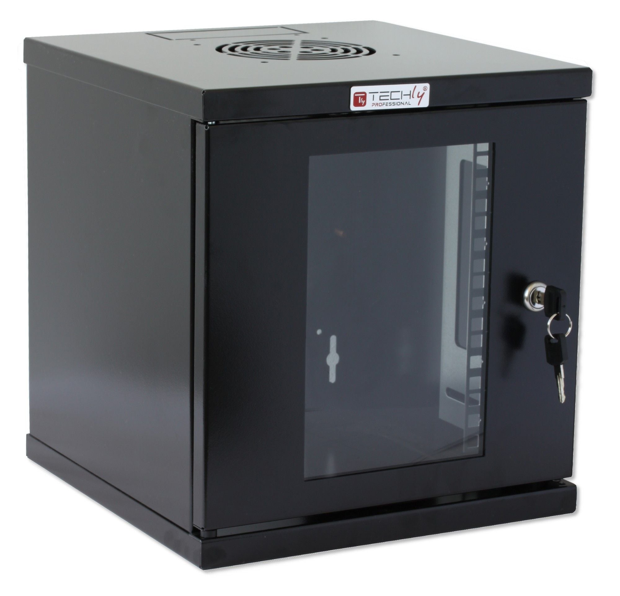 Armadio Rack 10'' a muro 6 unità Nero - Miniatura 7