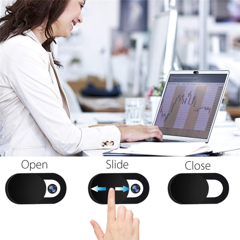 Coperchio otturatore per WebCam Laptop/Smartphone 3pz - Miniatura 7