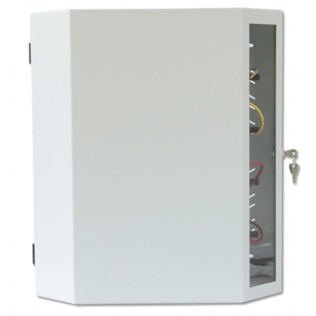 Armadio a muro 19'' 8 Unità Grigio - Miniatura 7