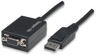 Adattatore DisplayPort DP M a VGA F - Miniatura 7