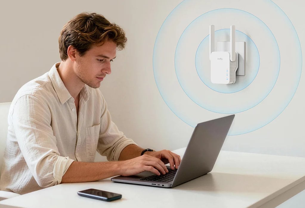 Extender WiFi 4 Booster Wireless N300, RE300 - Miniatura 7
