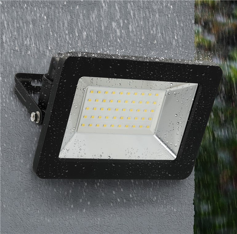 Faretto LED da Esterno IP65 50W 4260lm Nero - Miniatura 8