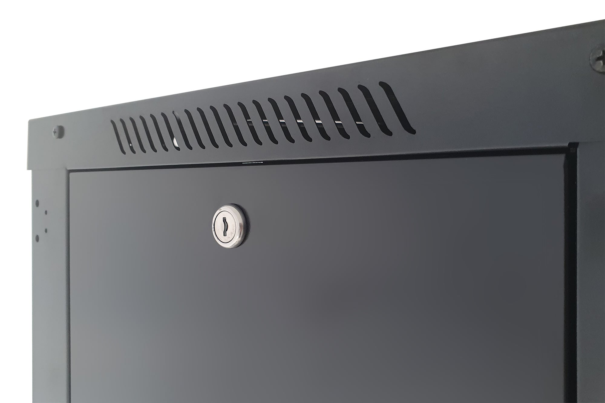 Armadio Rack 19'' a Muro 6 Unità P.450 mm Flat Pack Nero - Miniatura 8