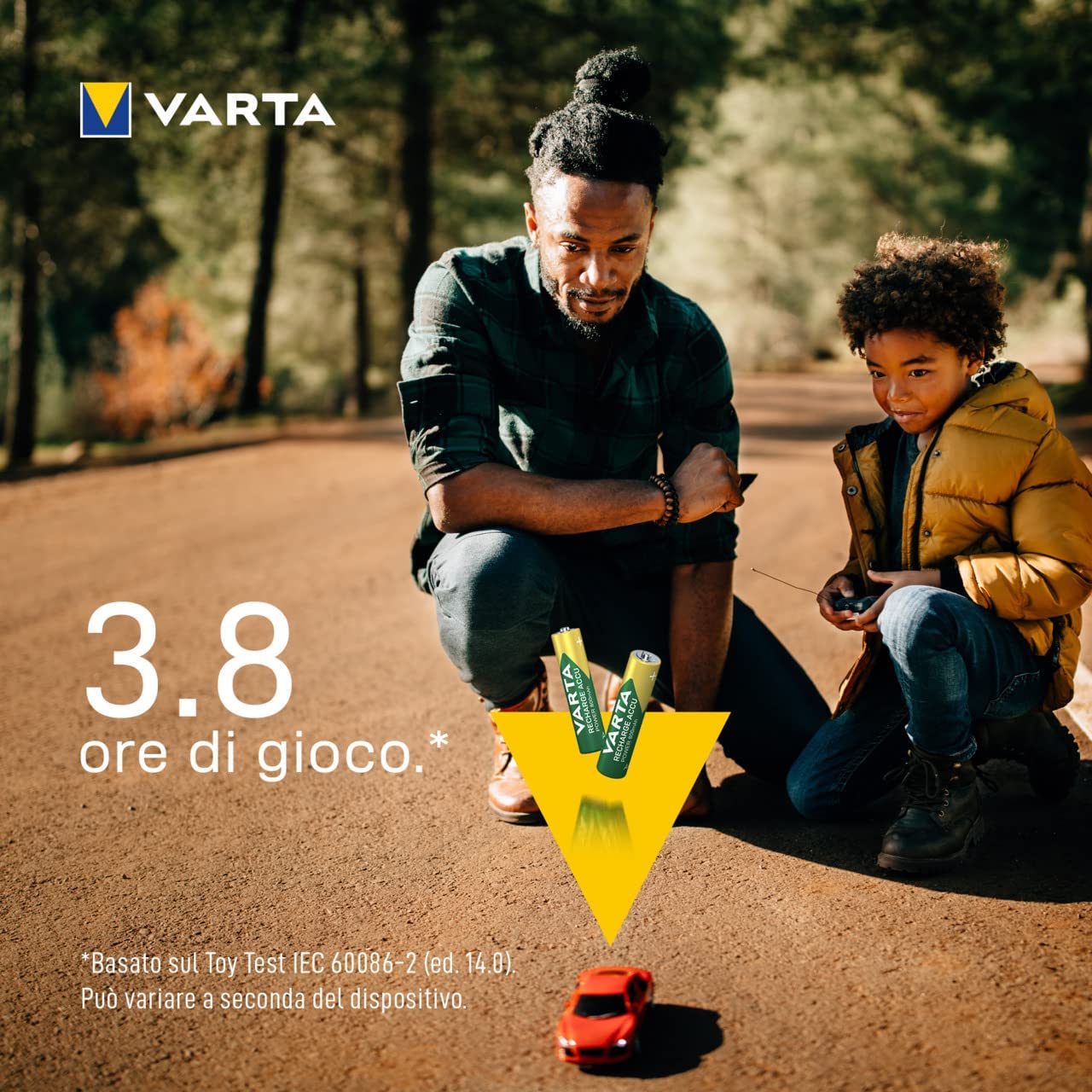 Blister 2 Batterie Ricaricabili Mini Stilo AAA 1000 mAh - Miniatura 8