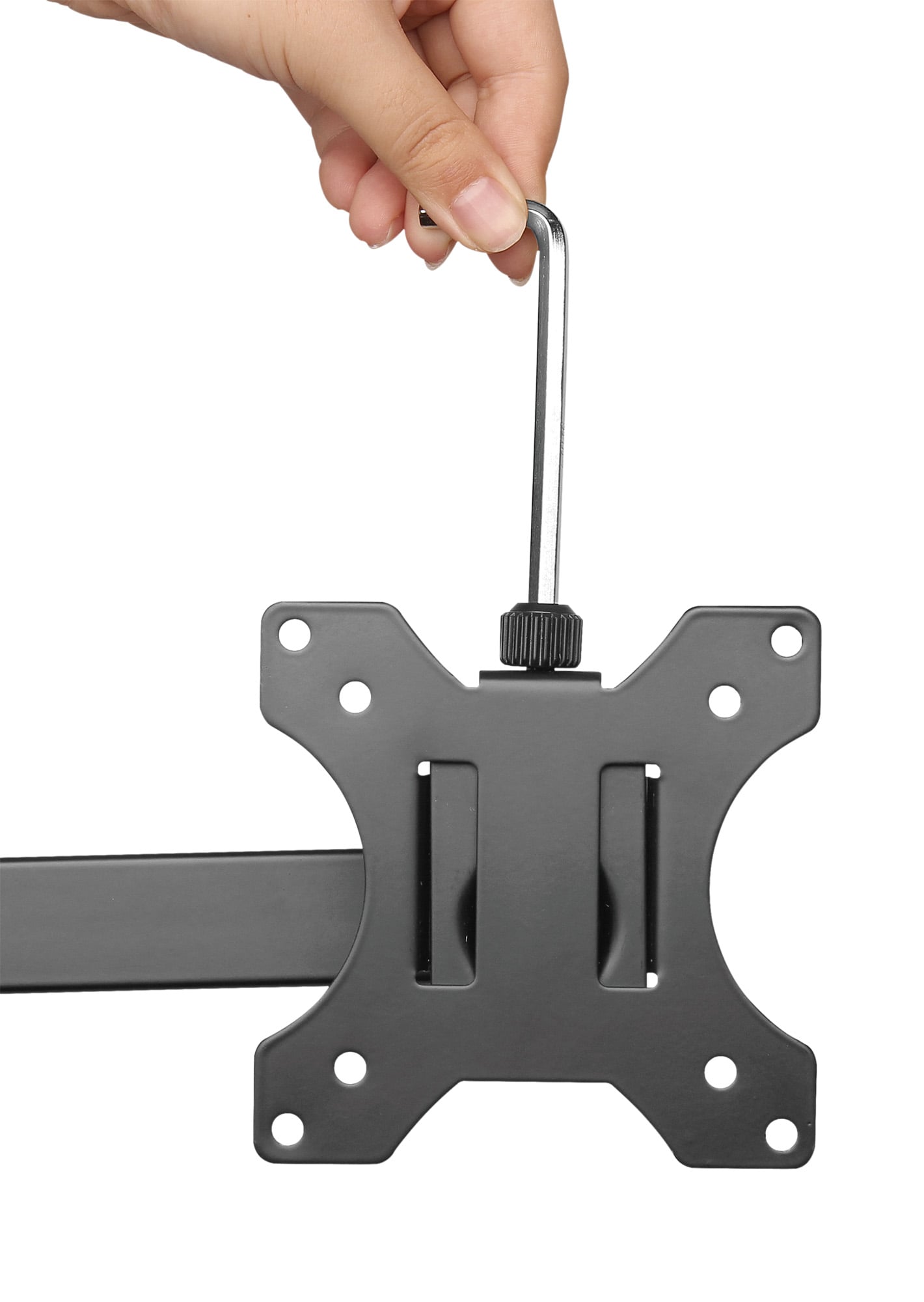 Supporto da Scrivania per Monitor 13-32'' Doppio Snodo di Regolazione - Miniatura 8