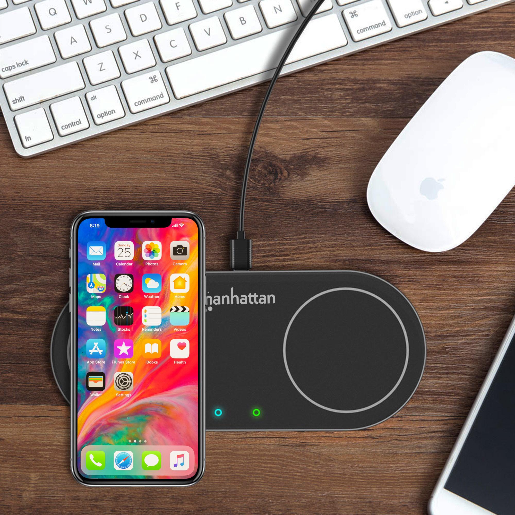 Doppia Stazione di Ricarica Wireless 30W - Miniatura 8