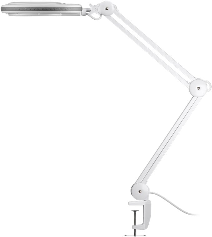 Lampada LED con Lente d'ingrandimento a 3 Diottrie 8W Attacco a Morsetto - Miniatura 8
