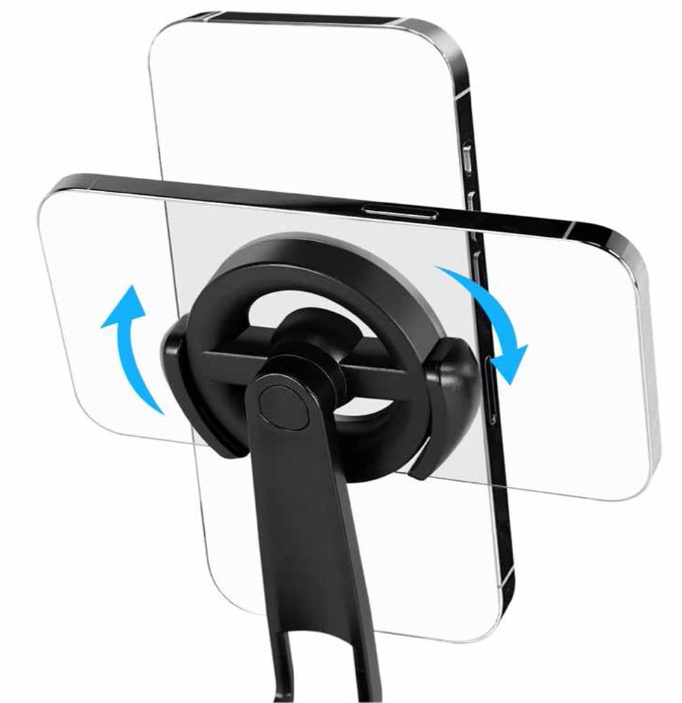 Treppiede Magnetico Estensibile con Telecomando Wireless Selfie Stick per Smartphone - Miniatura 8