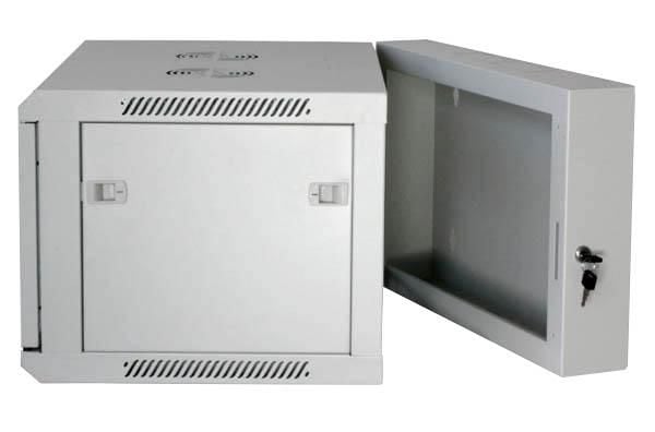 Armadio Rack 19'' a muro 15 unità due sezioni Grigio - Miniatura 8