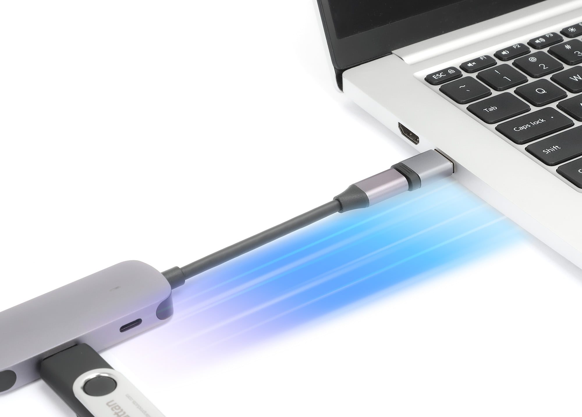 Set 2 Adattatori USB-C™ a USB-A & USB-A a USB-C™ - Miniatura 8
