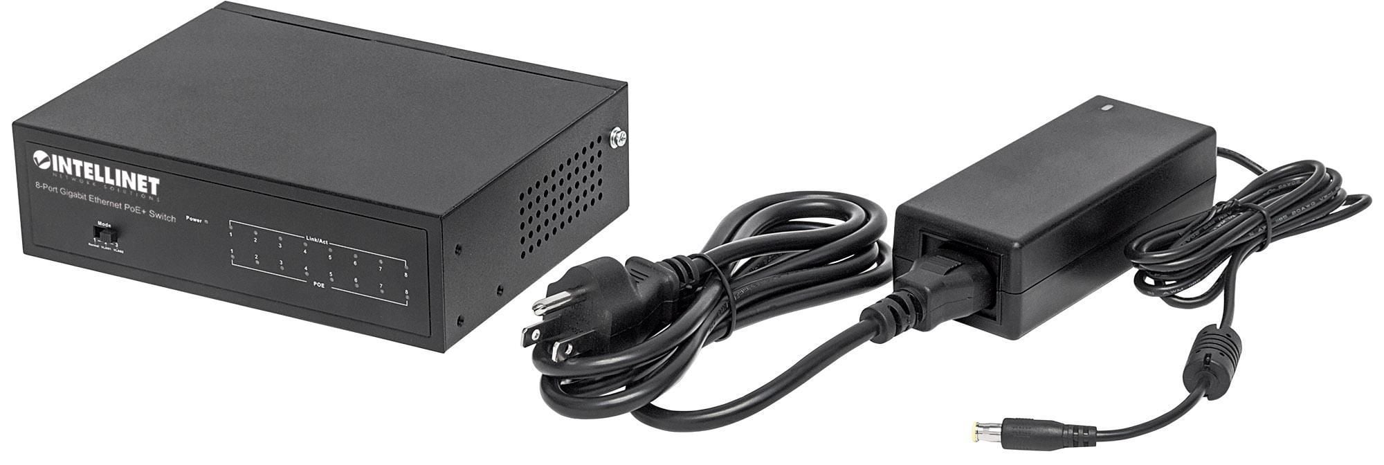 Switch Gigabit Ethernet 8 Porte PoE+ - Miniatura 8