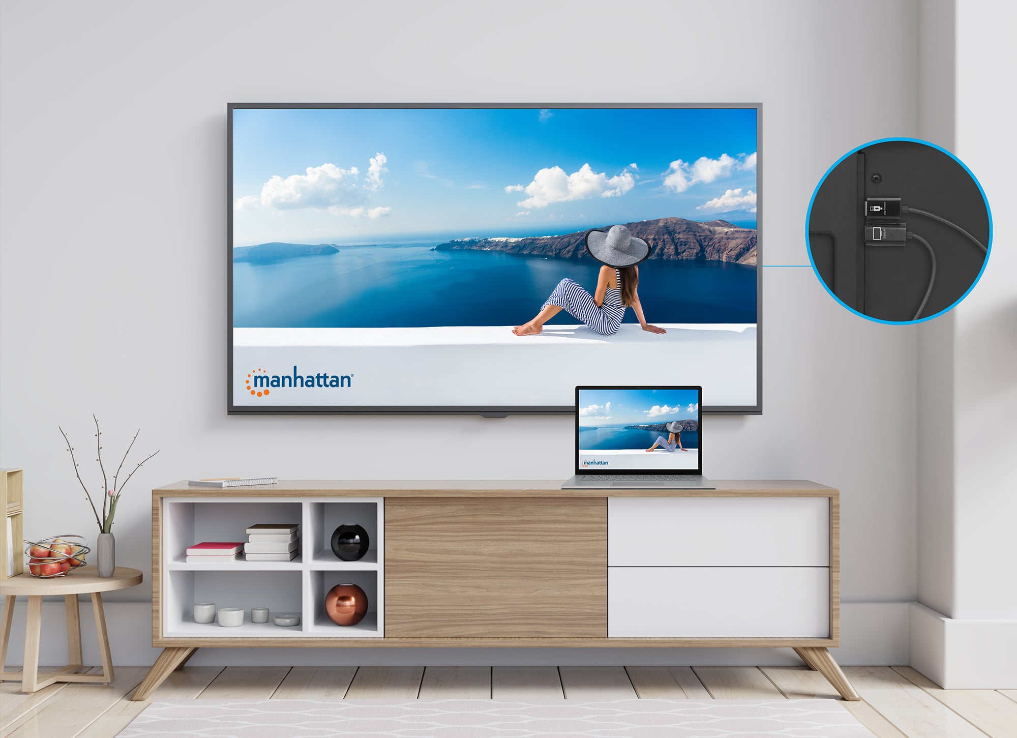 Kit di Presentazione con Ricevitore e Trasmettitore HDMI Wireless 1080p - Miniatura 8