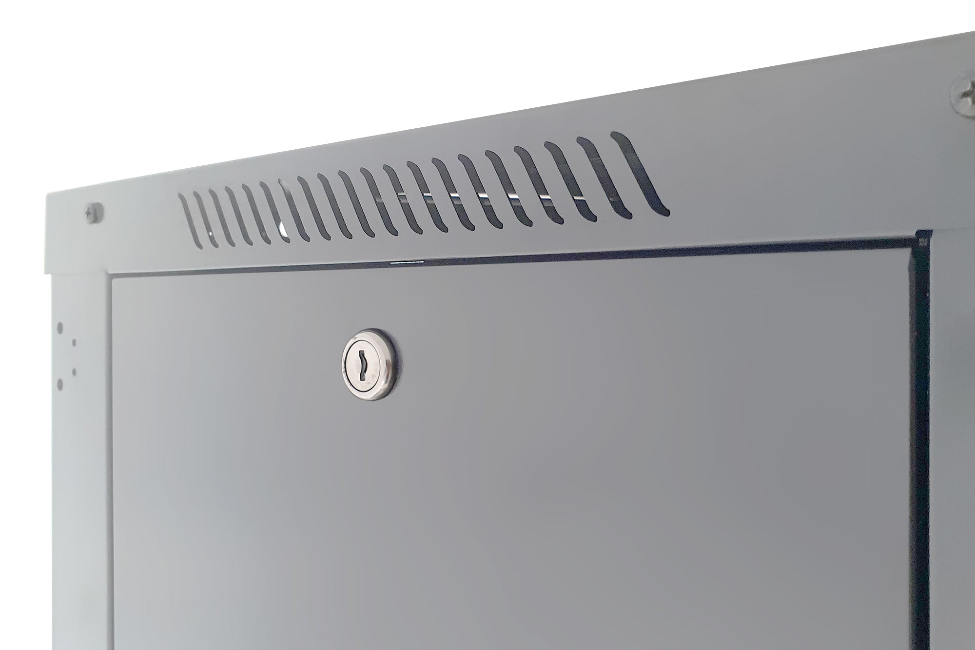 Armadio Rack 19'' a Muro 9 Unità P.450 mm Flat Pack Grigio - Miniatura 8
