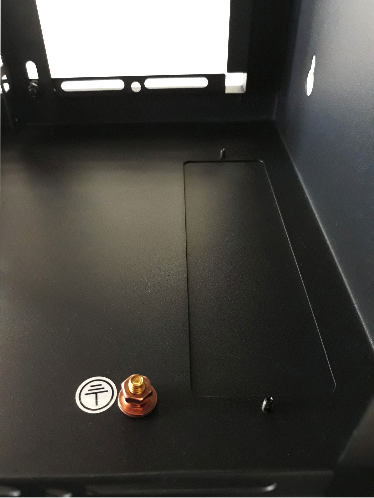 Armadio Rack 10'' a Muro 9 Unità Pannelli Asportabili Nero - Miniatura 8