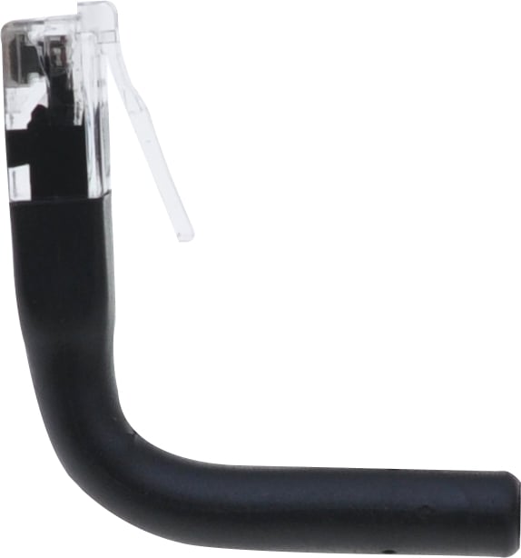 Cavo Slim Patch di Rete Pieghevole in Rame Cat.6A U/UTP 2m Nero - Miniatura 9