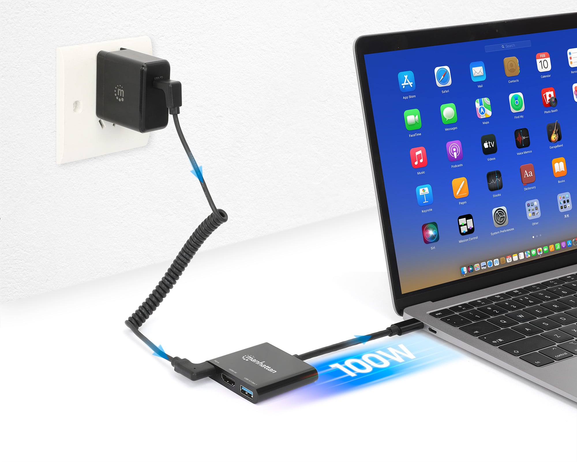 Docking Station USB-C™ a HDMI 3-in-1 con Power Delivery - Miniatura 9