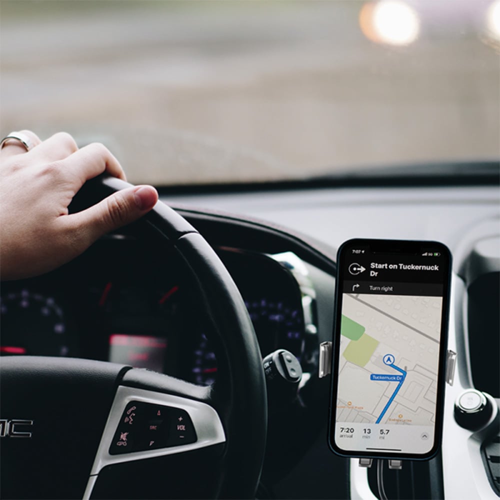 Supporto da Auto Ricarica Wireless per Smartphone da Presa d'aria - Miniatura 9