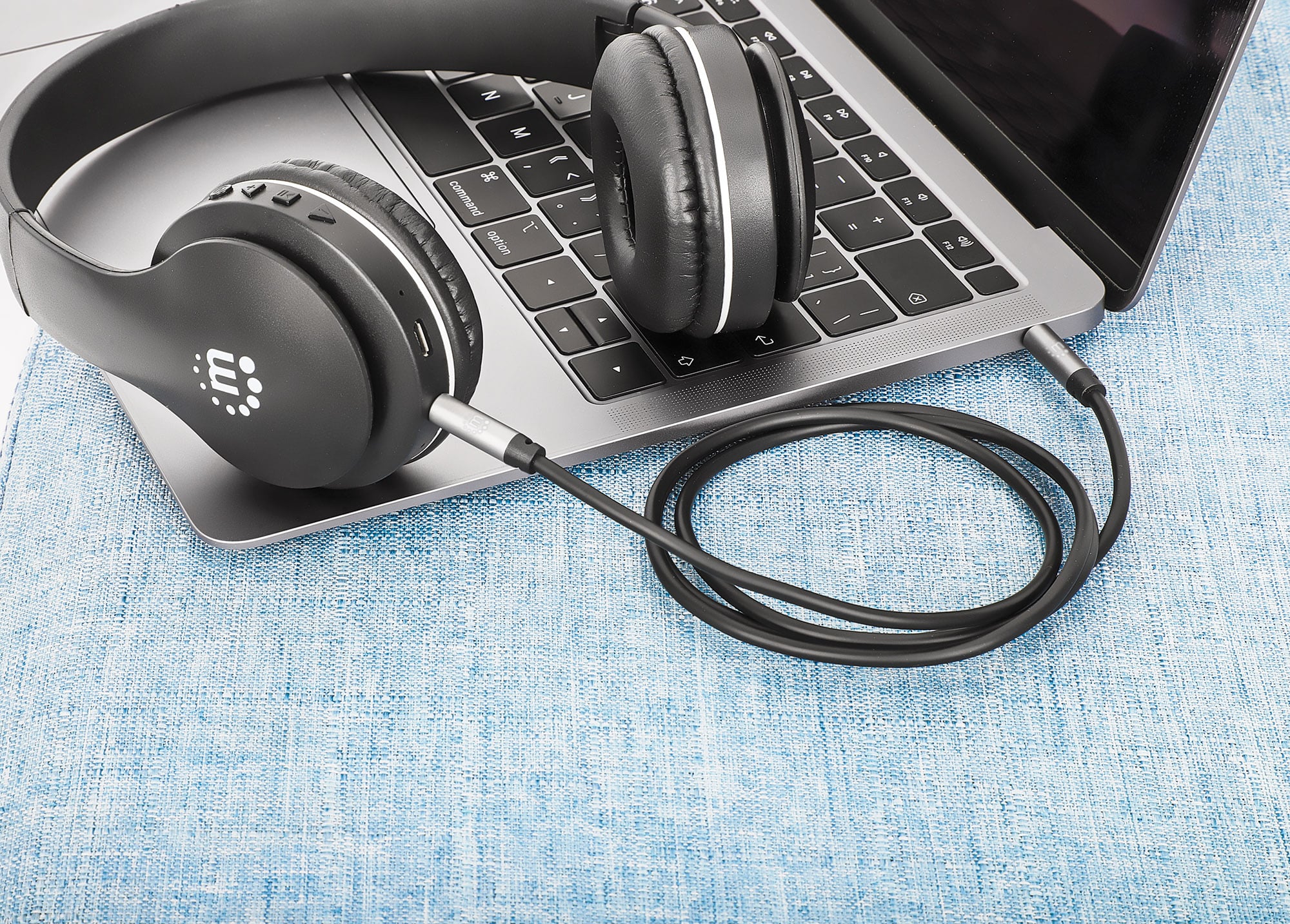 Cavo Audio Stereo AUX 3.5mm Alta Qualità M/M 2m - Miniatura 9