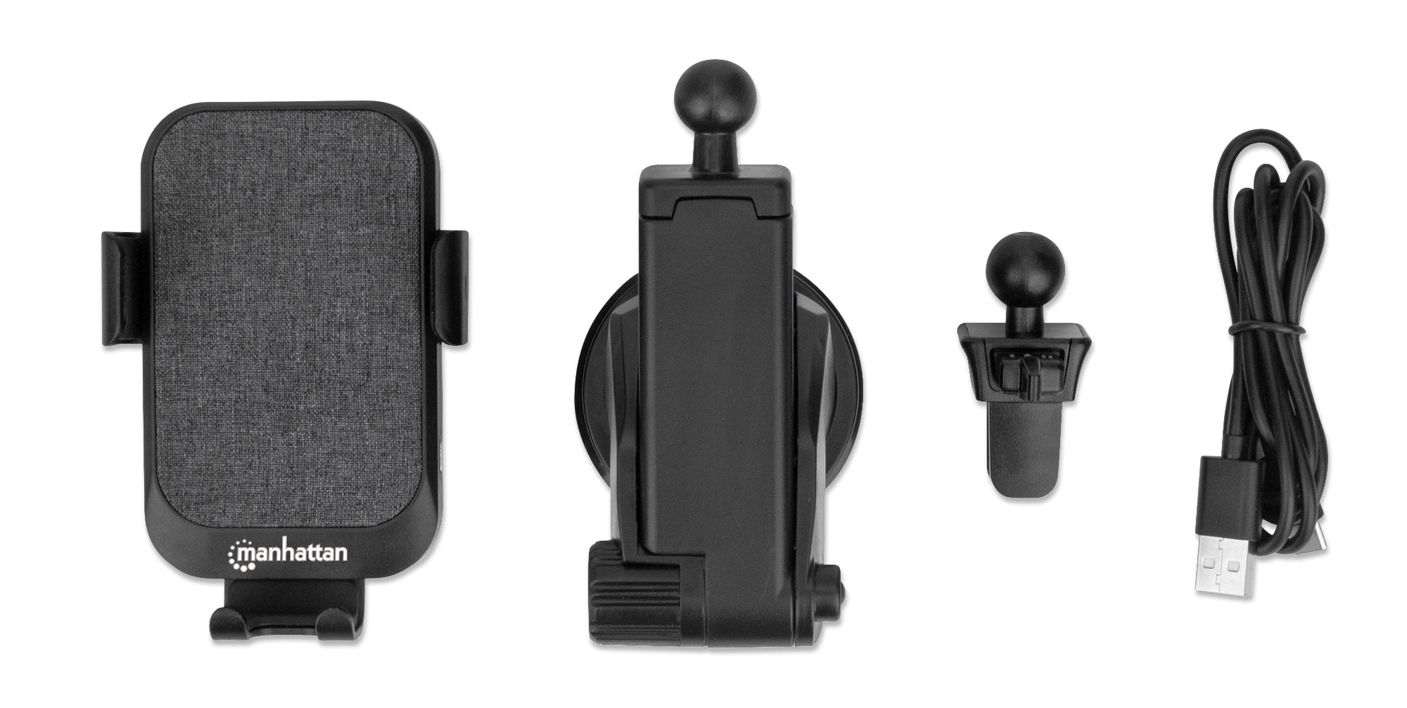 Caricatore rapido da Auto Wireless 10W doppio aggancio e sensore touch - Miniatura 9