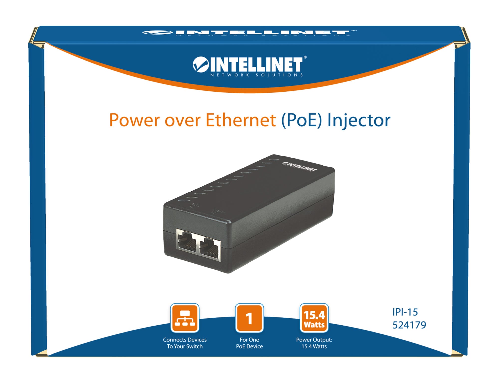 Iniettore Power over Ethernet (PoE) 15.4W - Miniatura 9