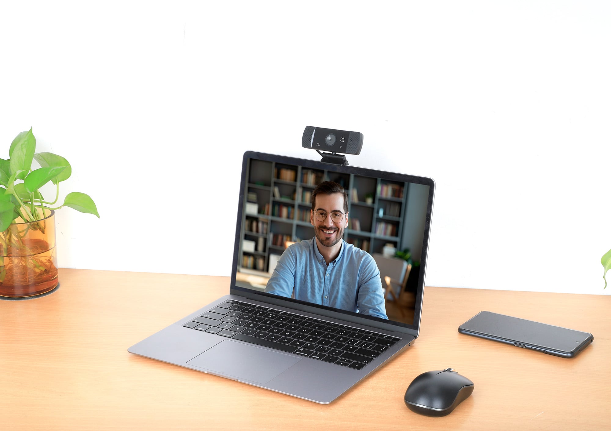 Webcam USB QHD 1440p con Cancellazione del Rumore - Miniatura 9