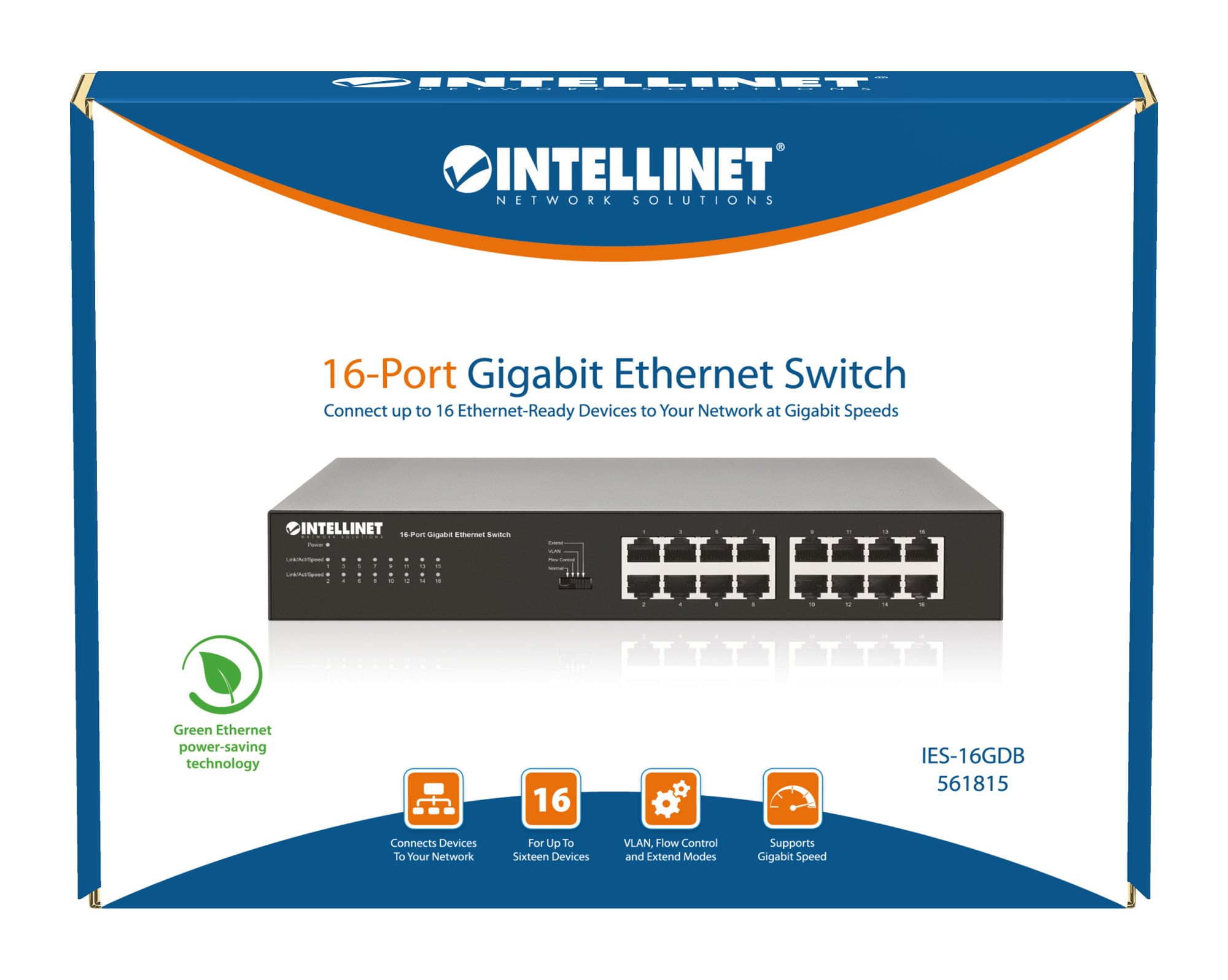 Ethernet Switch Gigabit 16 porte - Miniatura 9