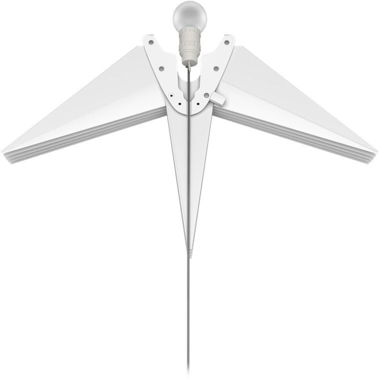 Stella di Natale LED 3D ø 56 cm Funzionamento a Batteria - Miniatura 10