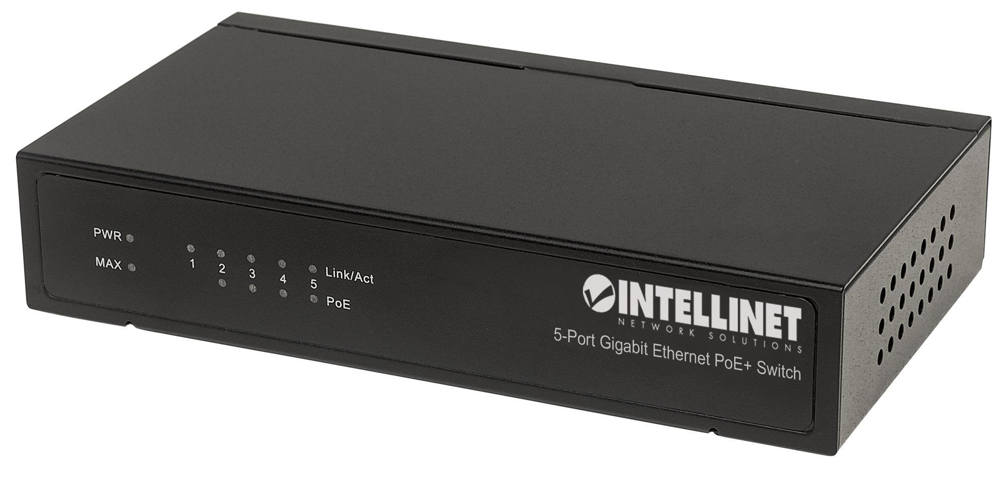 Switch PoE+ 5 porte Gigabit Ethernet - Immagine 1