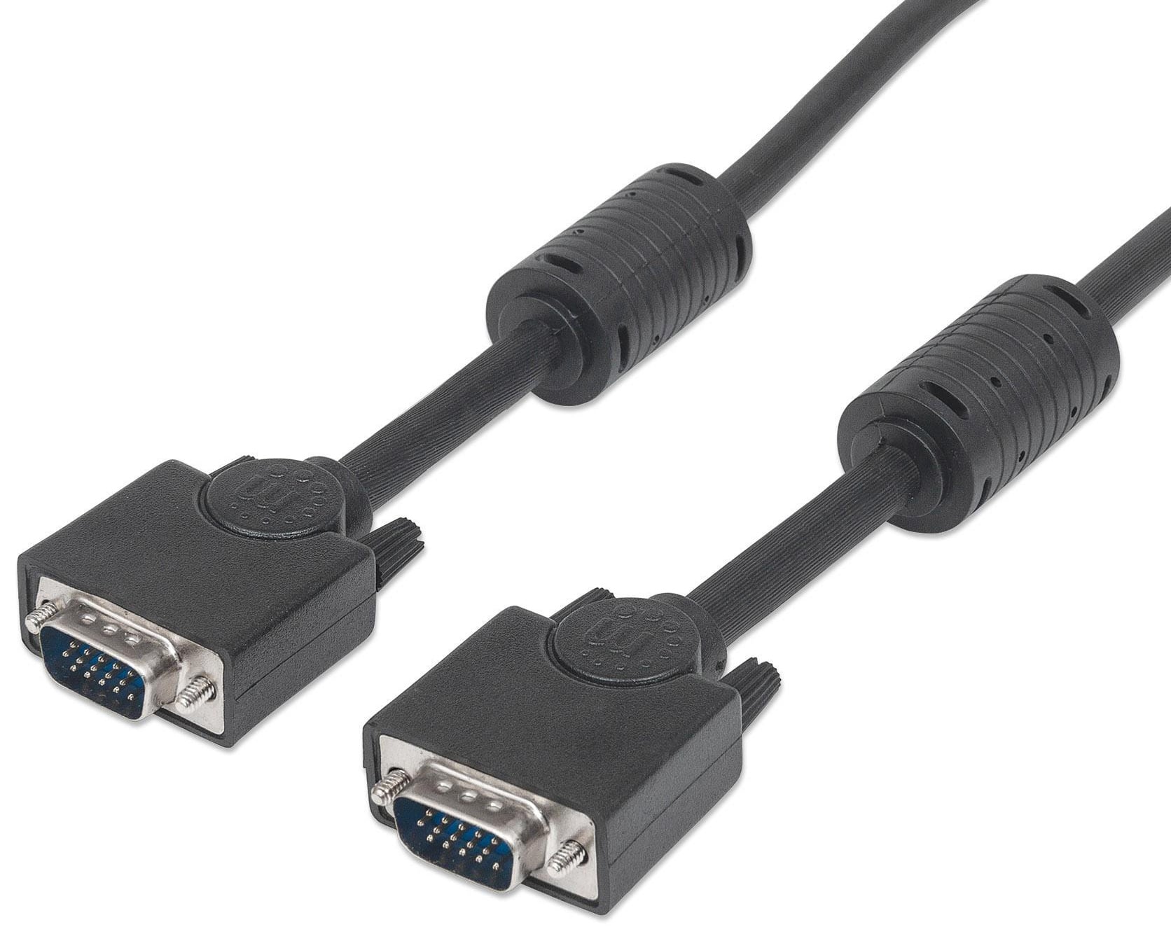 Cavo Monitor Svga M/M con ferrite da 10 m - Immagine 1