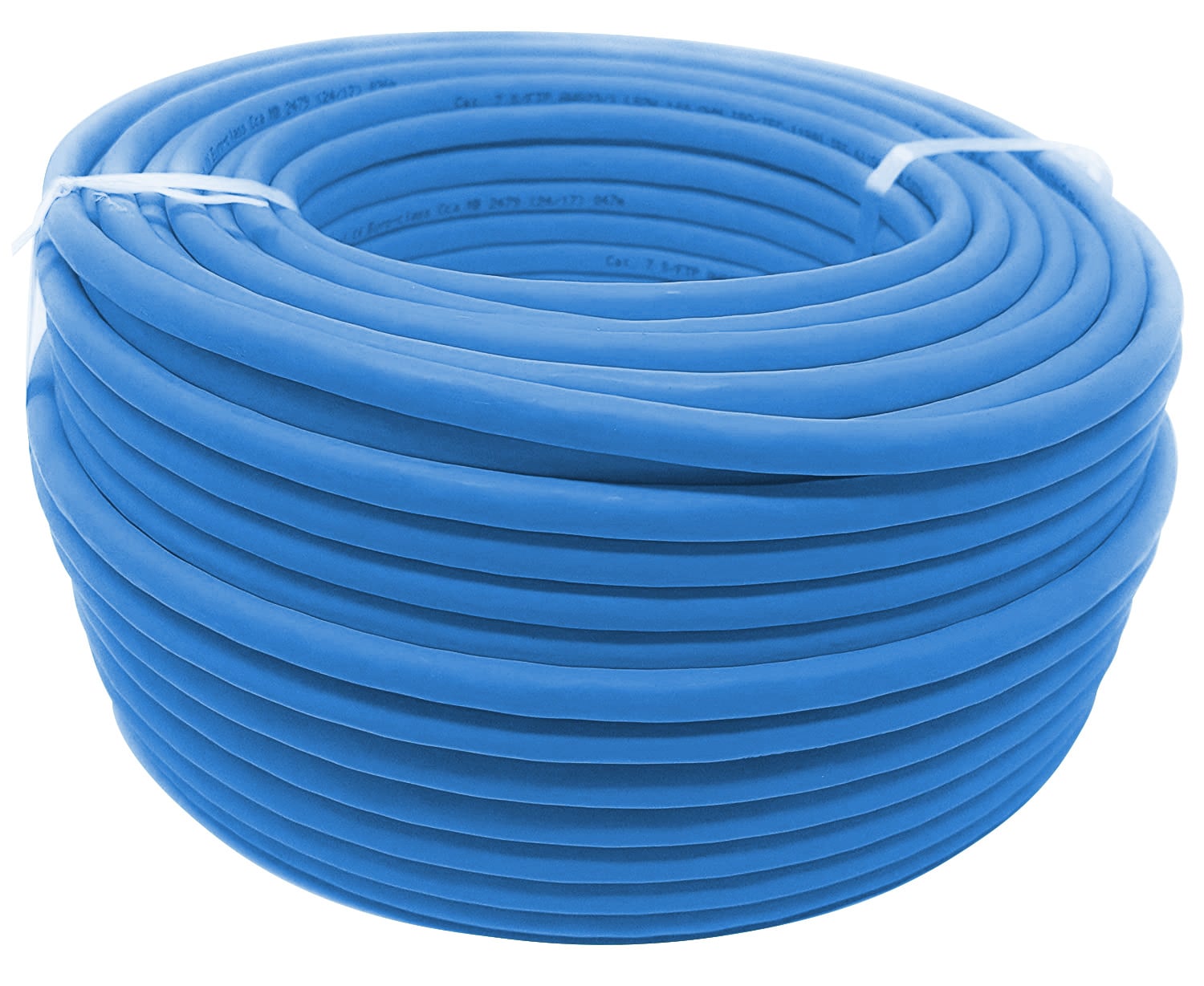 Matassa S/FTP Cavo Cat.7A+ Rame 100m Rigido PIMF B2ca Blu - Immagine 1