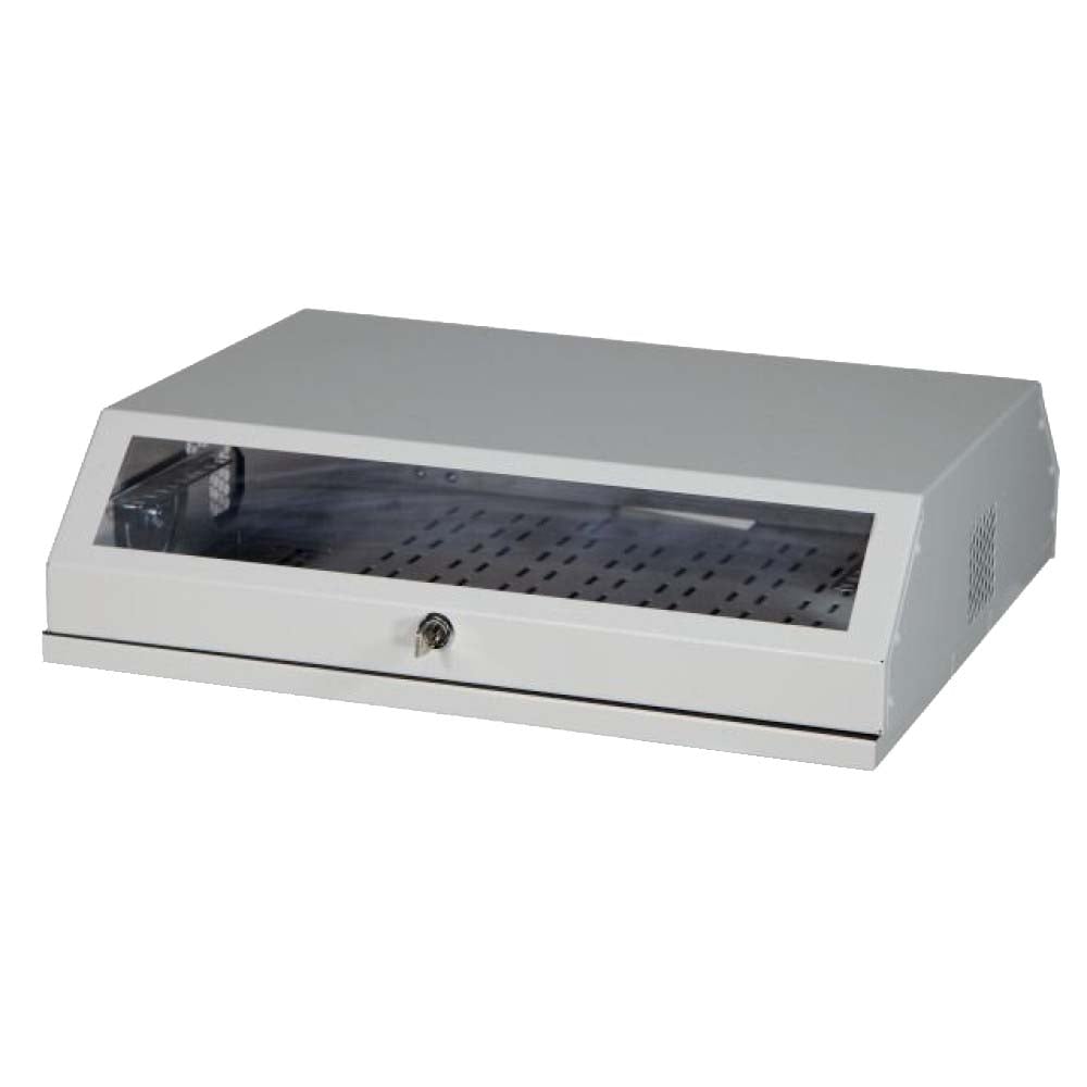 Armadio a muro 19'' 8 Unità Grigio - Immagine 1