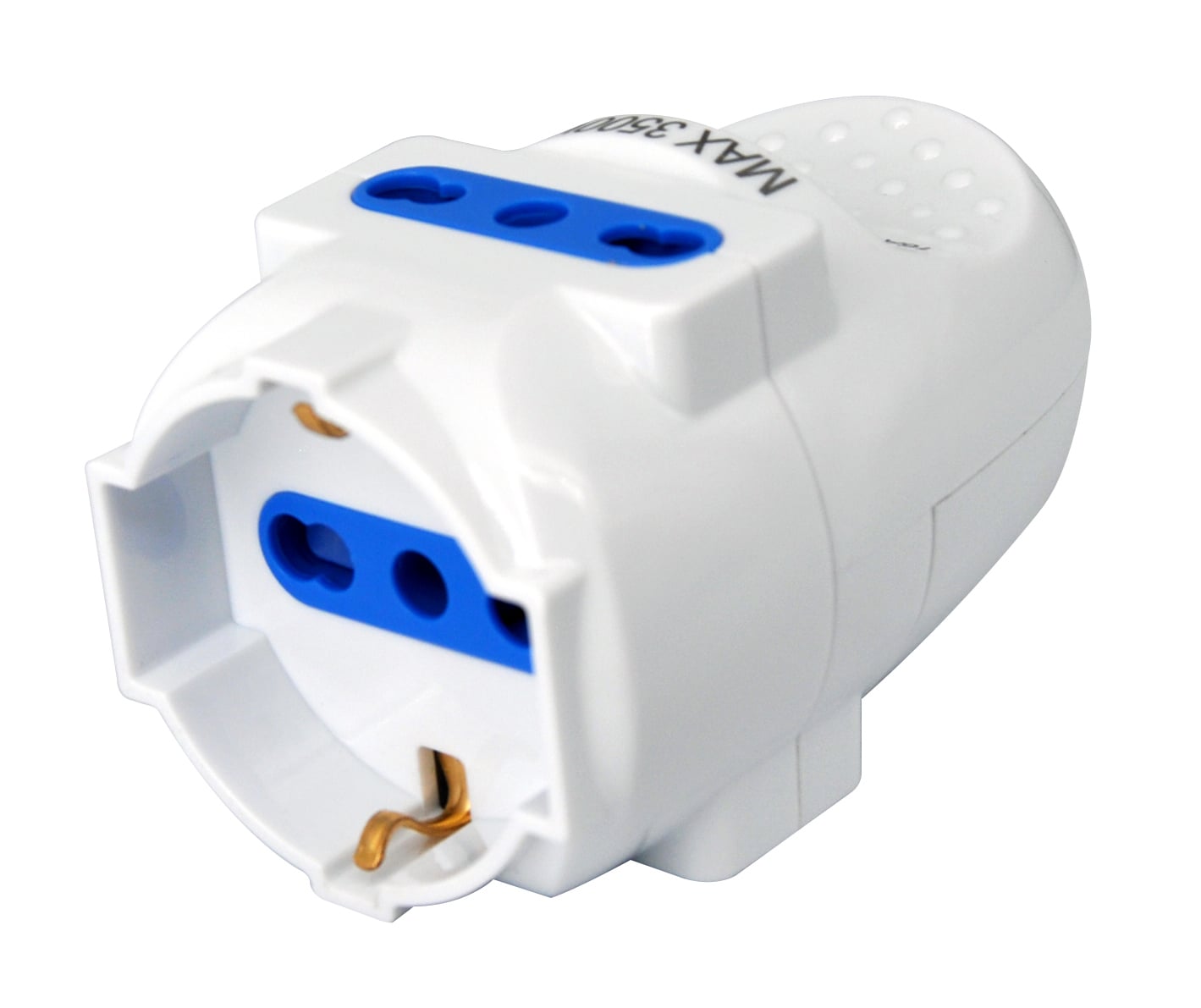 Multipresa Volante 1x 10/16A/Schuko e 2x 10/16A Bipasso - Immagine 1