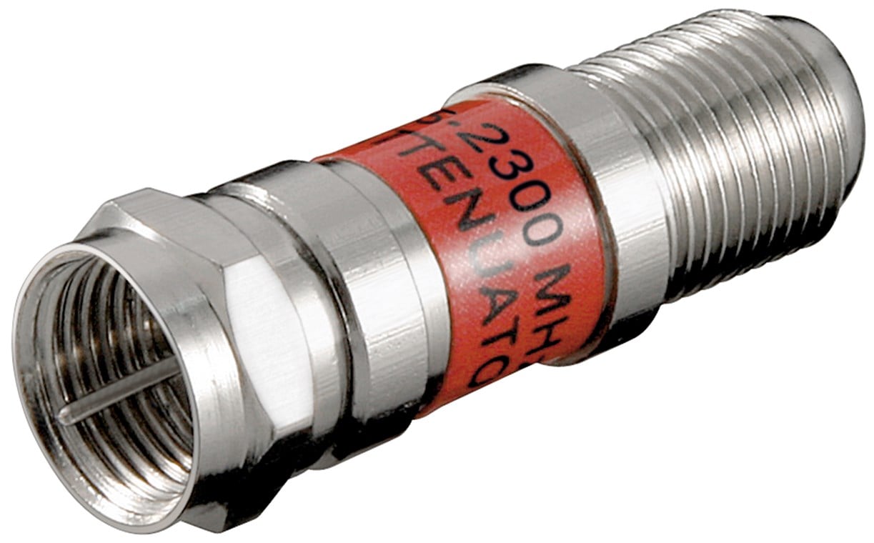 Attenuatore SAT 3dB F/F Maschio/Femmina - Immagine 1