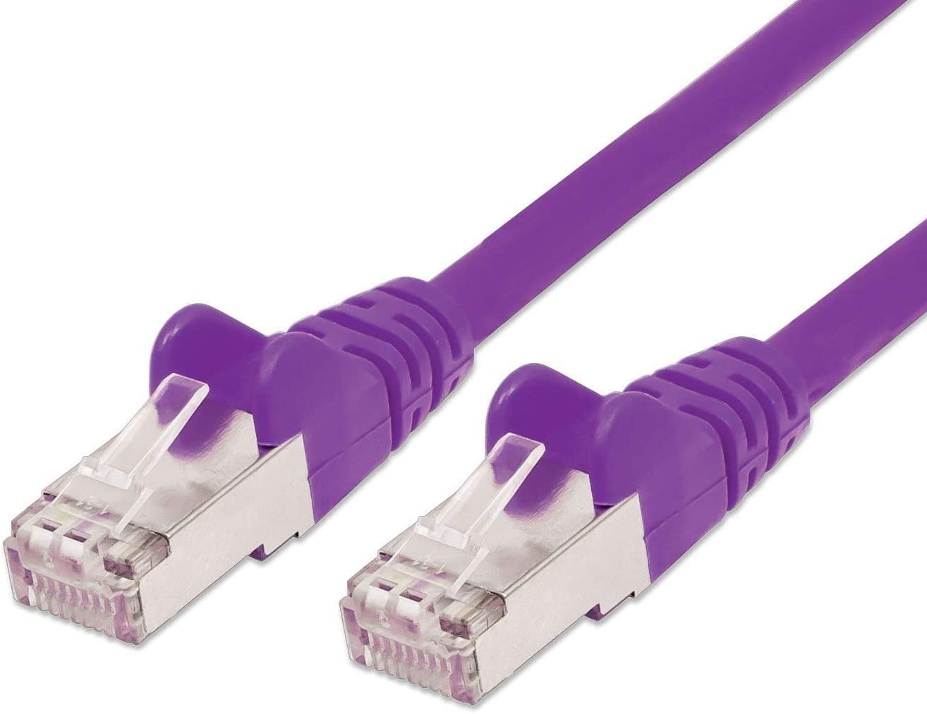Cavo di rete Patch in rame Cat. 6 Viola SFTP LSZH 7,5m - Immagine 1
