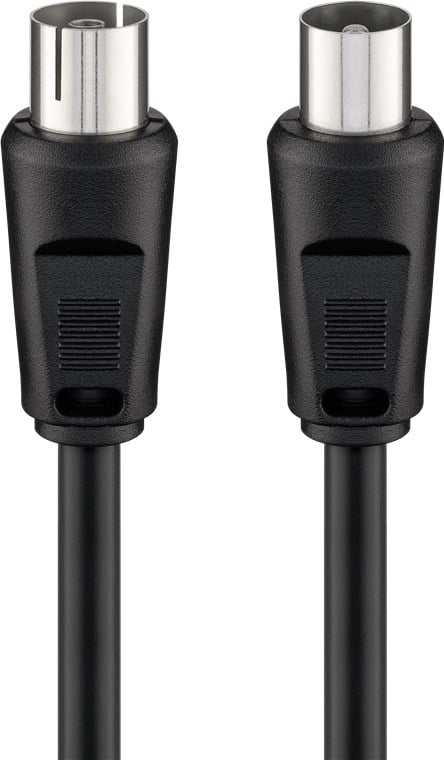 Cavo Antenna TV M/F 5,0 m nero