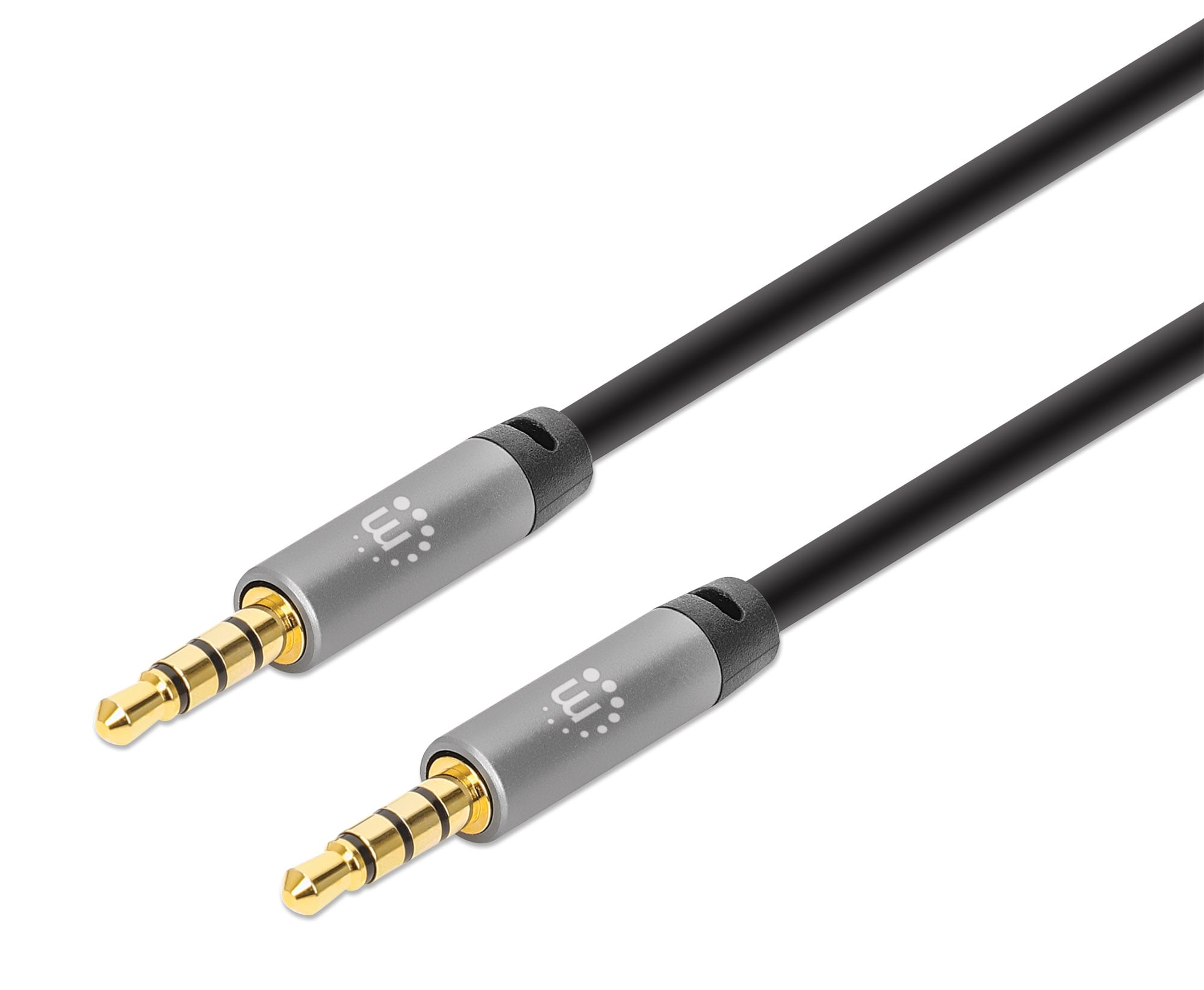 Cavo Audio Stereo AUX 3.5mm Alta Qualità M/M 2m - Immagine 1