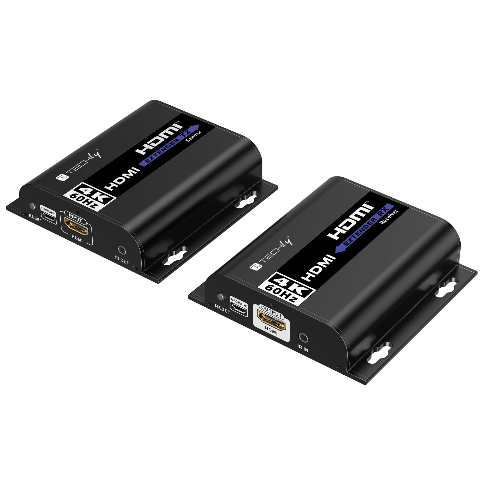 Extender HDMI 4K@60Hz con IR su Cavo Cat.6 fino a 120m - Immagine 1