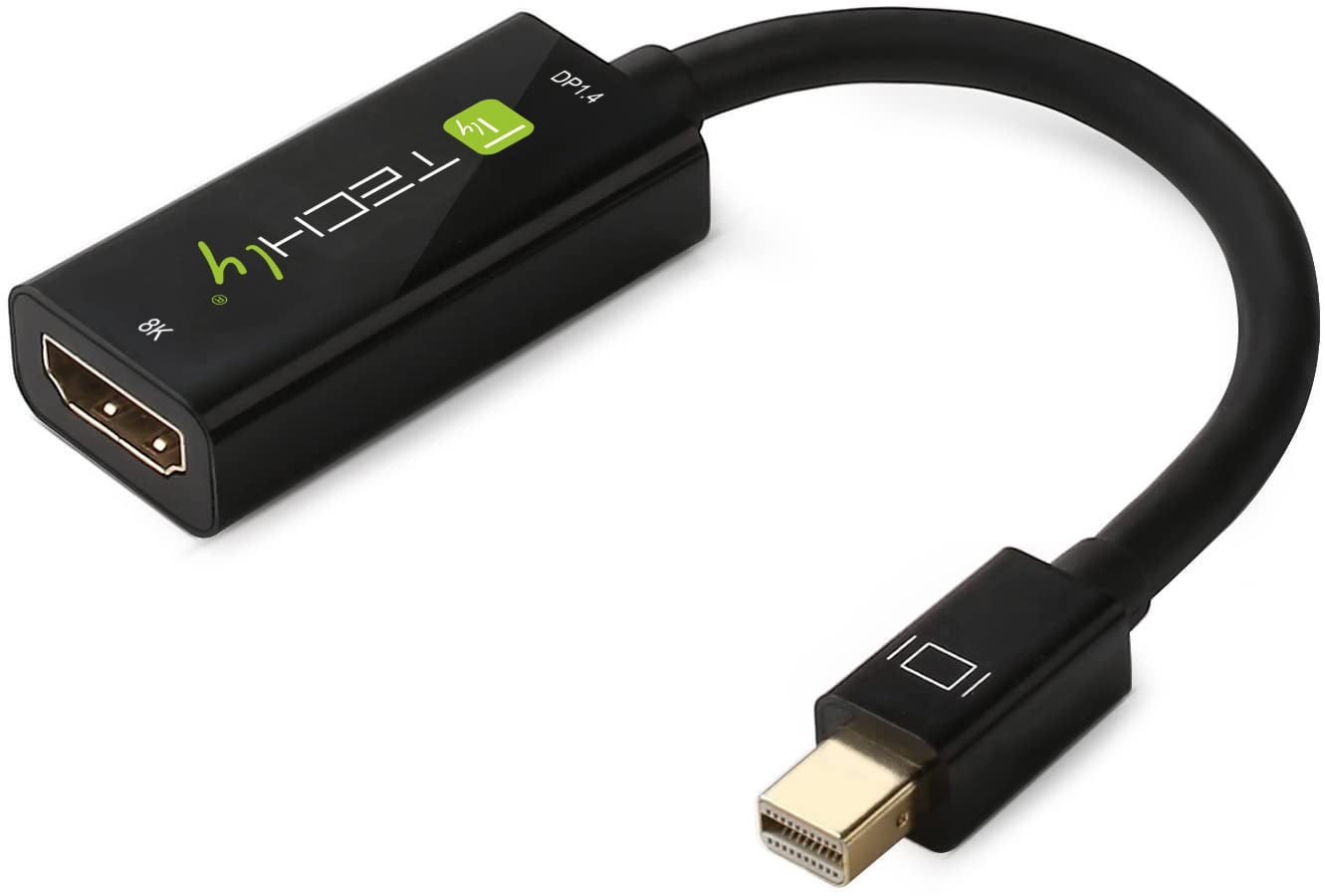 Adattatore Mini DisplayPort (Thunderbolt) 1.4 / HDMI 8K Attivo nero - Immagine 1