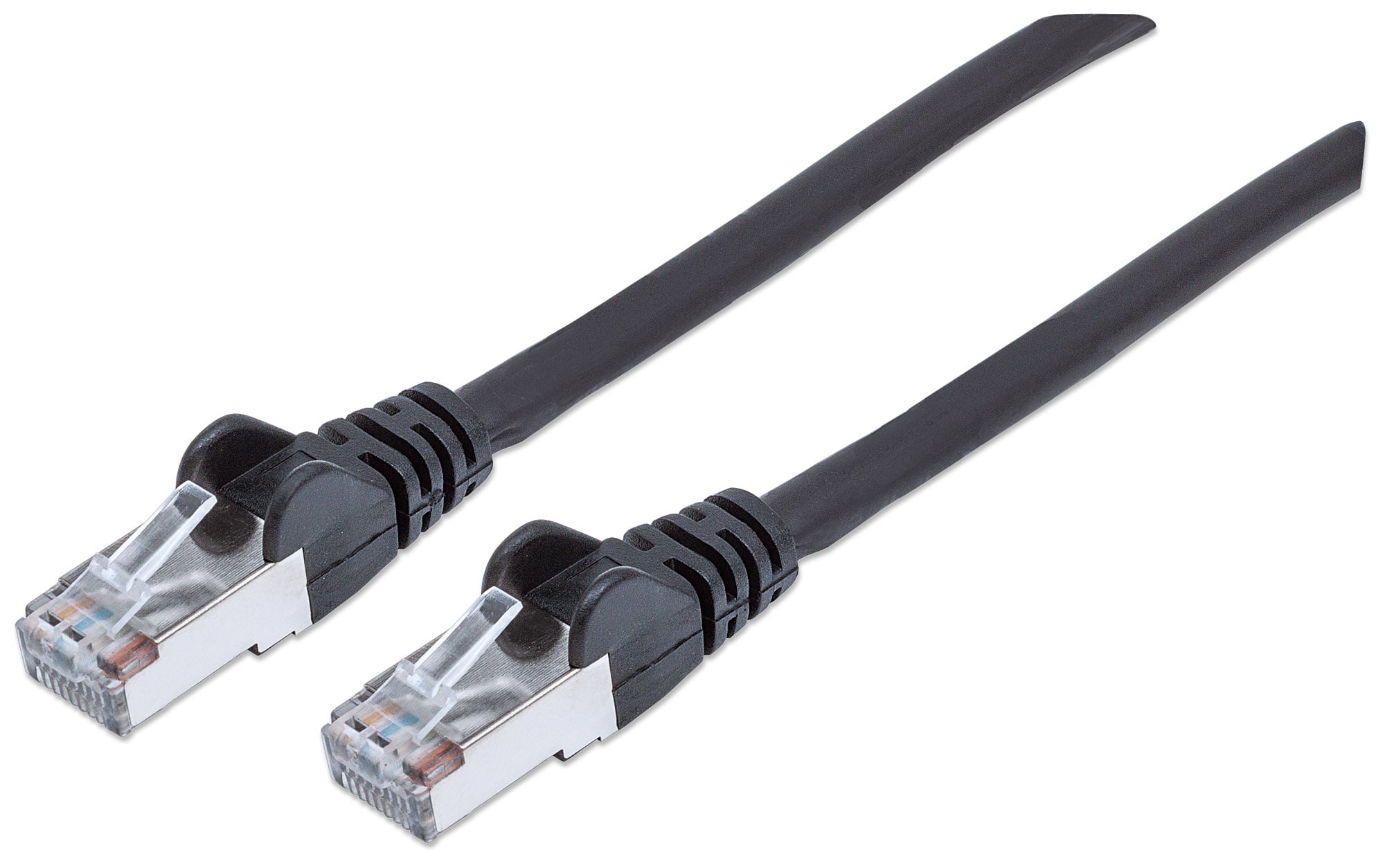 Cavo Patch Cat.7 Plug RJ45 6A S/FTP LSZH 10m Nero - Immagine 1