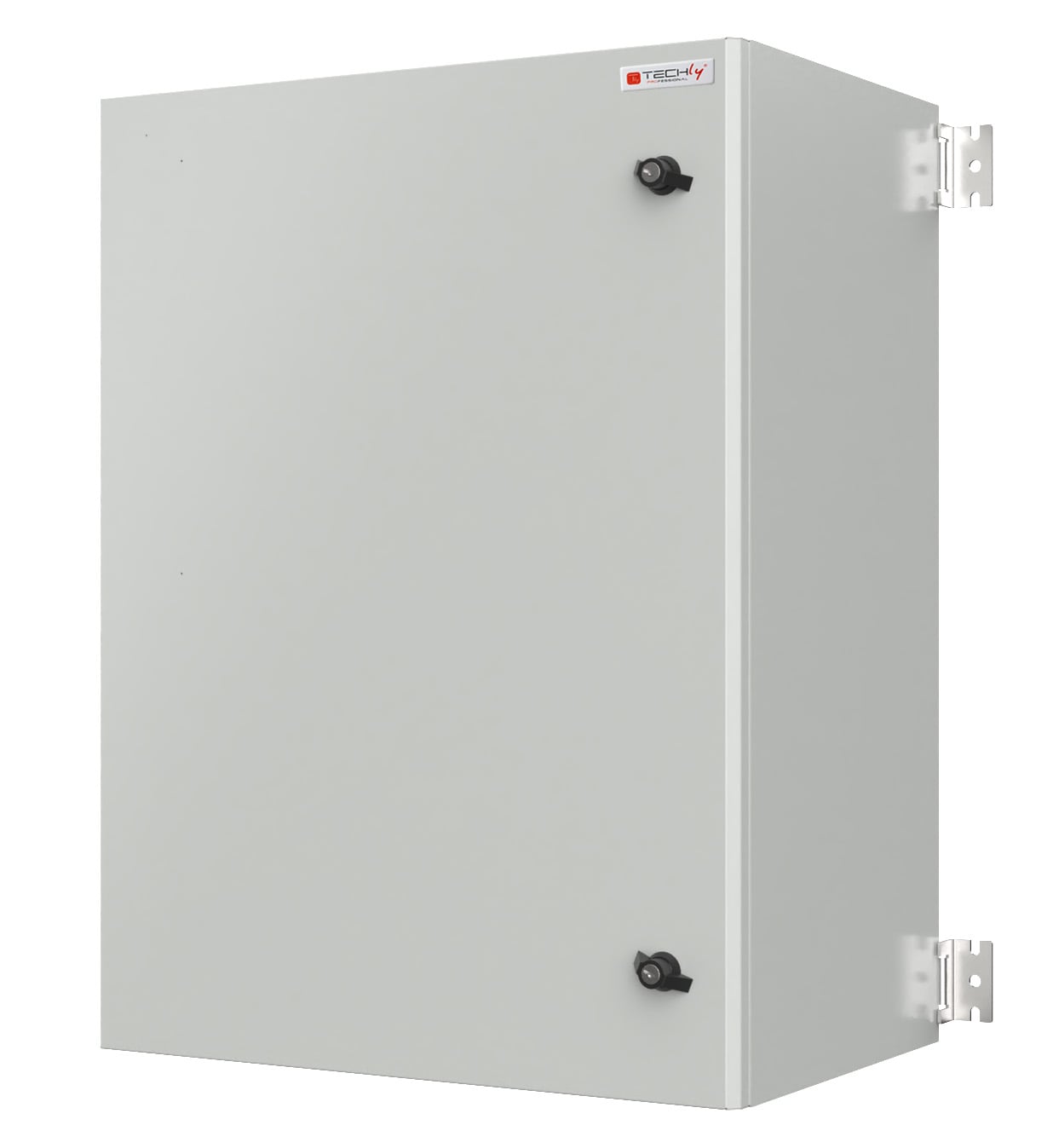 Armadio Rack 19'' a muro 17U grigio IP65 porta cieca prof. 600 mm - Immagine 1