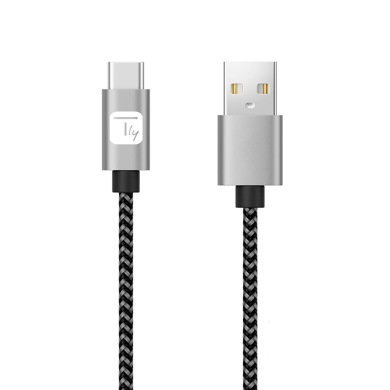 Cavo USB A Maschio 2.0 / USB-C™ Maschio 3A 0,5 m Alluminio - Immagine 1
